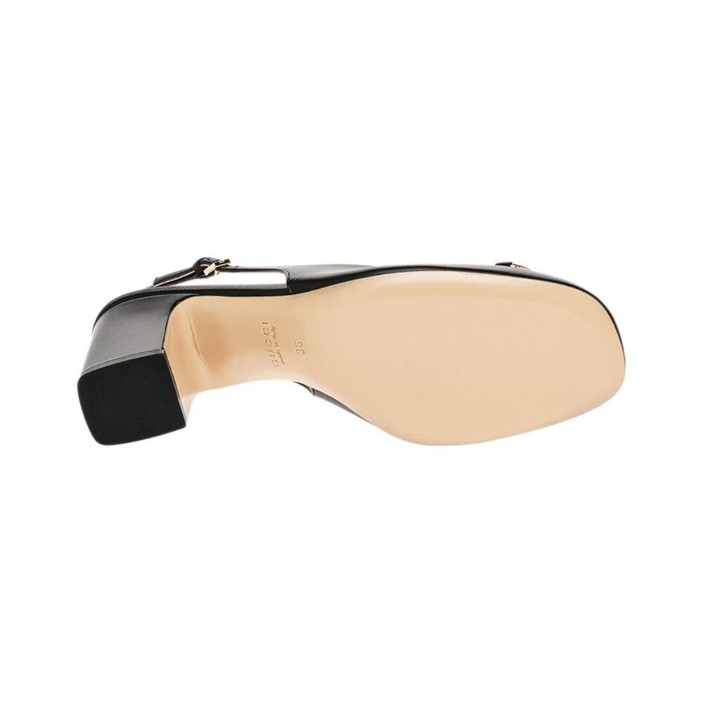 Gucci Horsebit Leather Slingback Pump - Picture 4 of 5